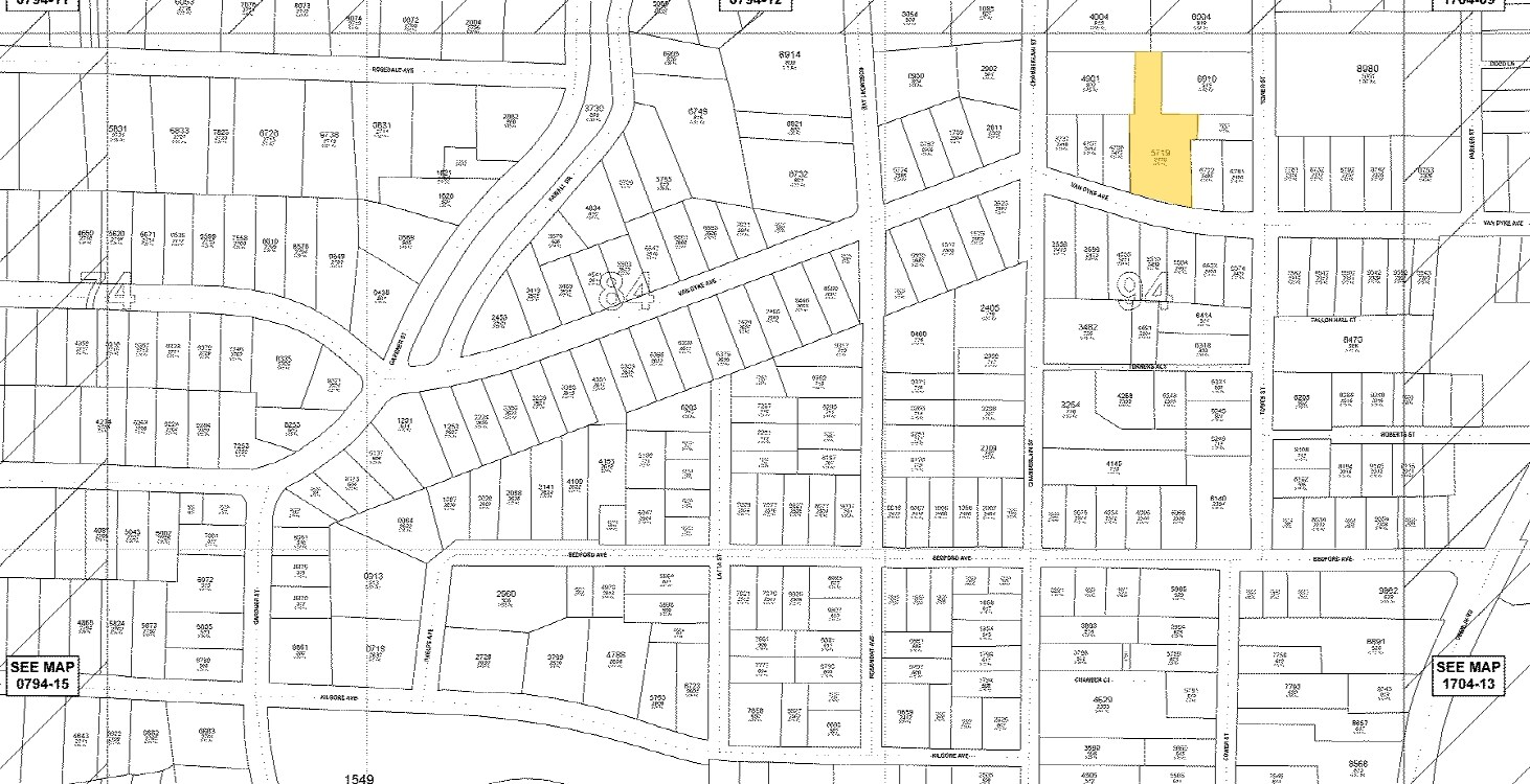 2404-2410 1/2 Van Dyke Ave, Raleigh, NC à vendre Plan cadastral– Image 1 sur 11