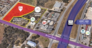 Plus de détails pour Braun Rd, Helotes, TX - Terrain à vendre