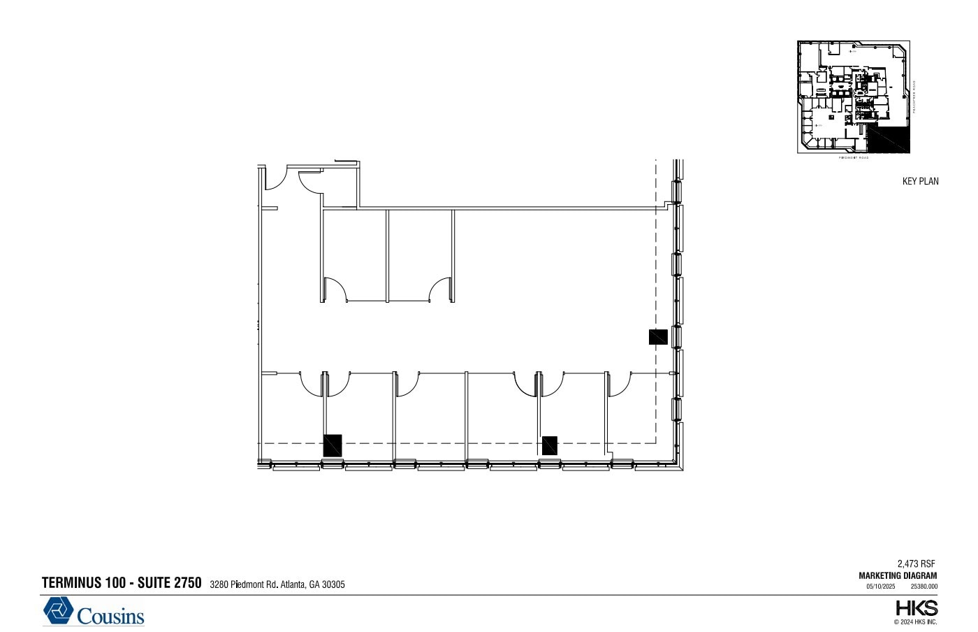 3280 Peachtree Rd, Atlanta, GA à louer Plan d’étage– Image 1 sur 1