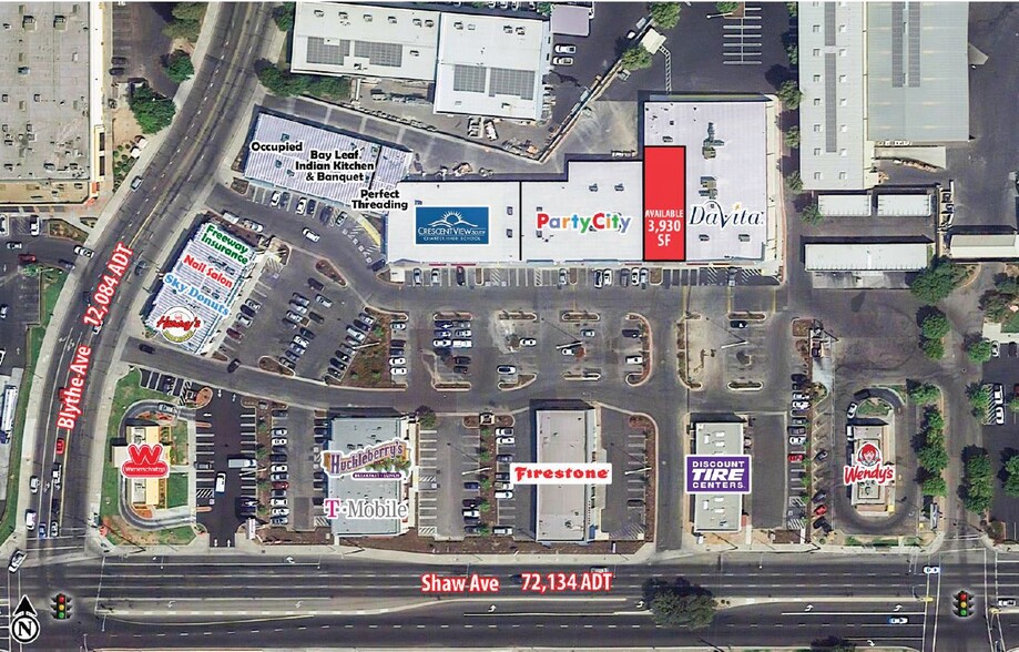 4304-4398 W Shaw Ave, Fresno, CA à louer - Photo de l’immeuble – Image 3 sur 4