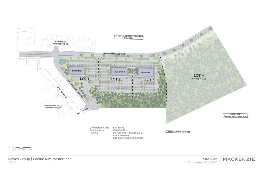 5470 NW Pacific Rim, Camas, WA à louer - Photo de l’immeuble – Image 2 sur 7
