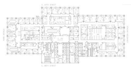 245 Park Ave, New York, NY à louer Plan d’étage– Image 2 sur 2