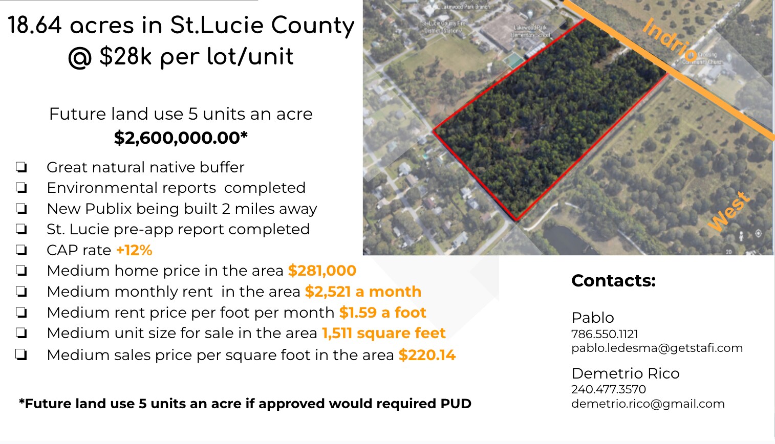 8000 Indrio Rd, Fort Pierce, FL à vendre Autre– Image 1 sur 12