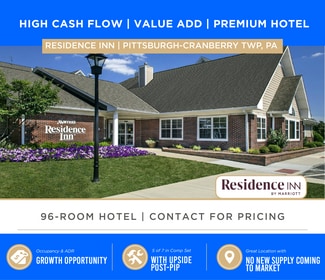Plus de détails pour 1308 Freedom Rd, Cranberry Township, PA - Hôtellerie à vendre