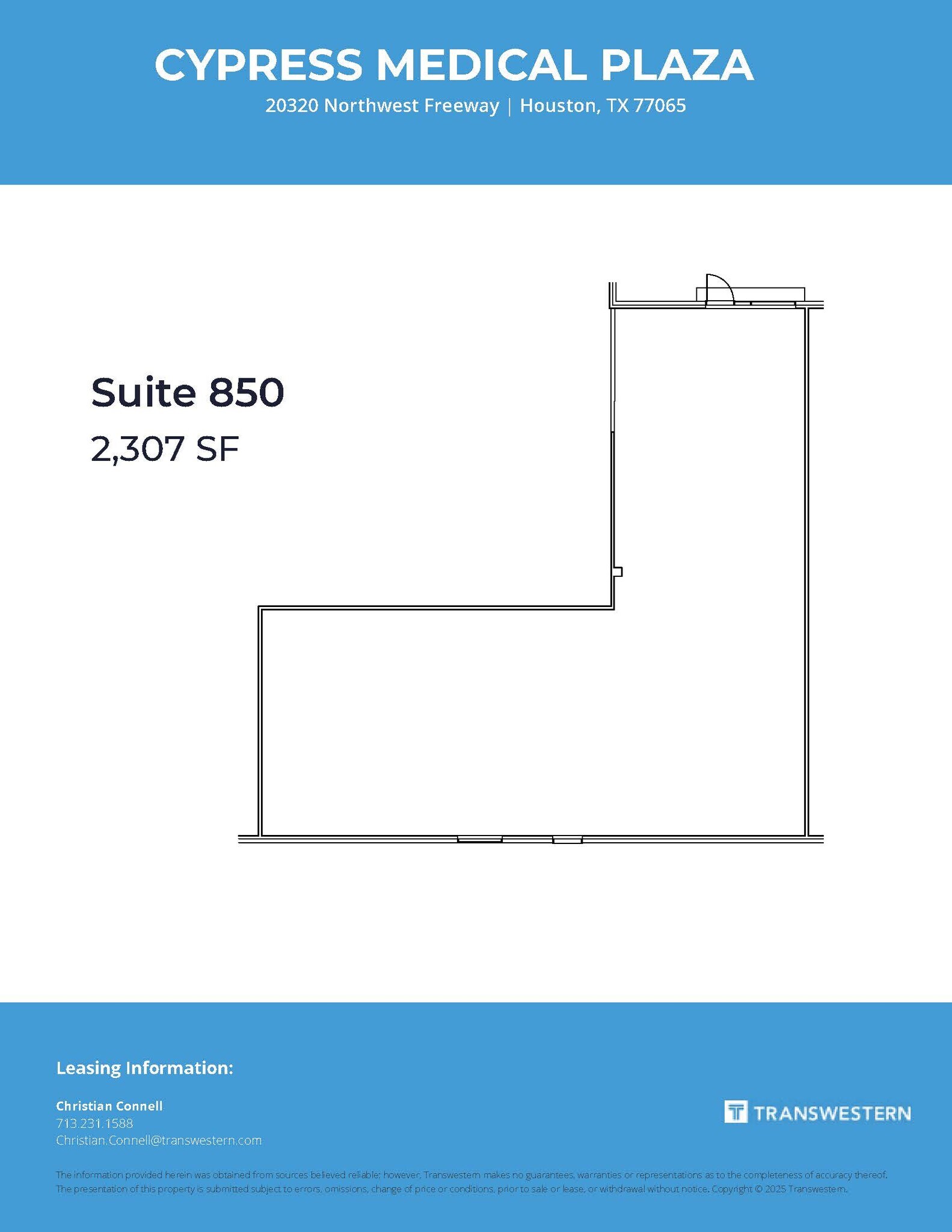 20320 Northwest Fwy, Houston, TX à louer Plan d’étage– Image 1 sur 1