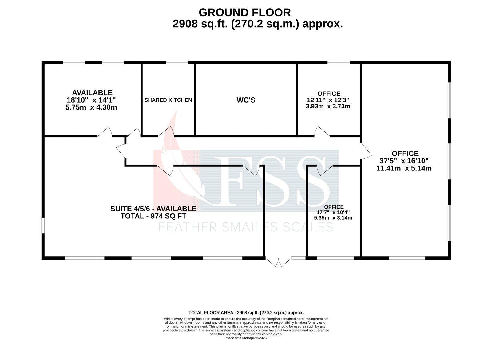 Low Moor Ln, Knaresborough à louer Plan d’étage– Image 1 sur 8