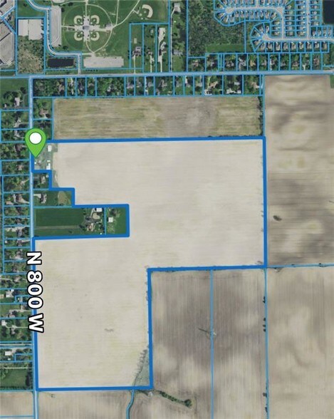 5815 N 800 W, McCordsville, IN à vendre - Plan cadastral – Image 2 sur 5