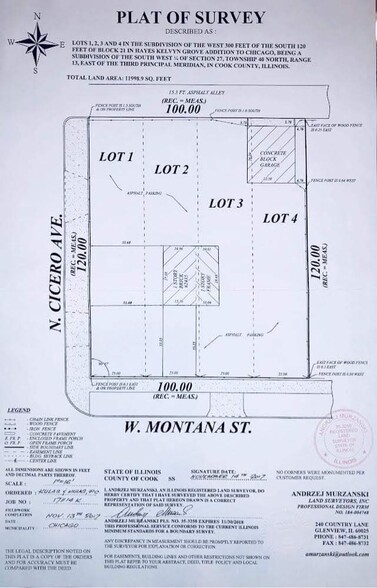 2435 N Cicero Ave, Chicago, IL à vendre - Plan de site – Image 2 sur 16