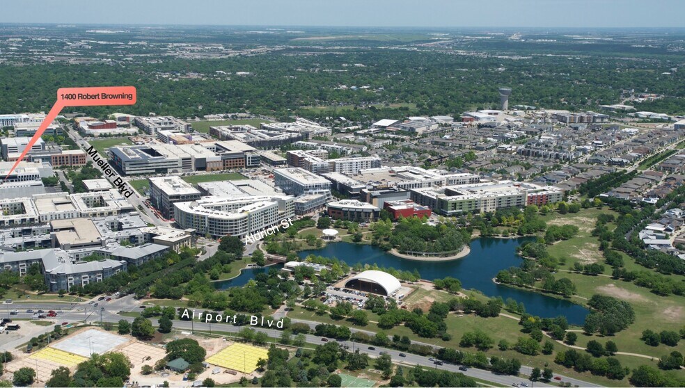1400 Robert Browning St, Austin, TX à vendre - Aérien – Image 2 sur 3