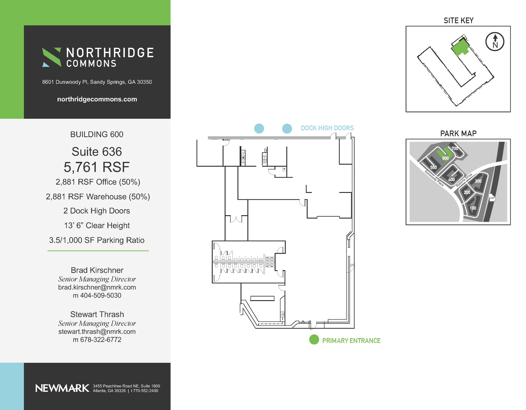8601 Dunwoody Pl, Sandy Springs, GA à louer Plan d’étage– Image 1 sur 1