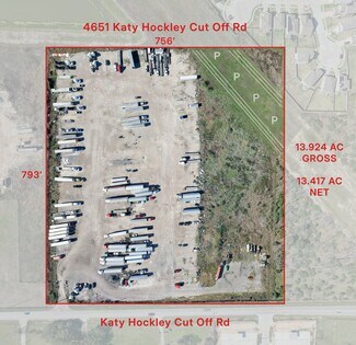 Plus de détails pour 4651 Katy Hockley Cut Off Rd, Katy, TX - Terrain à louer