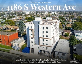 Plus de détails pour 4186 S Western Ave, Los Angeles, CA - Logement à vendre