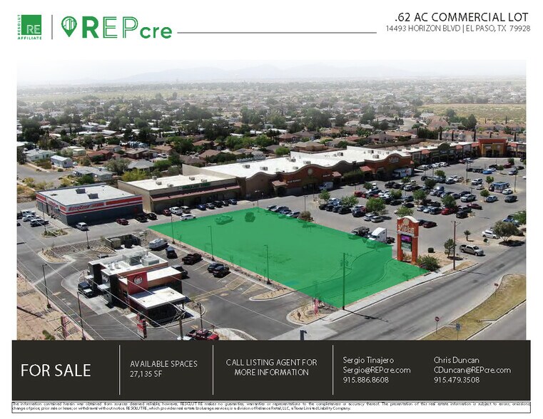 14493 Horizon Blvd, El Paso, TX à vendre - Photo de l’immeuble – Image 1 sur 1