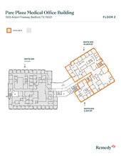 1305 Airport Fwy, Bedford, TX à louer Plan d’étage– Image 1 sur 1