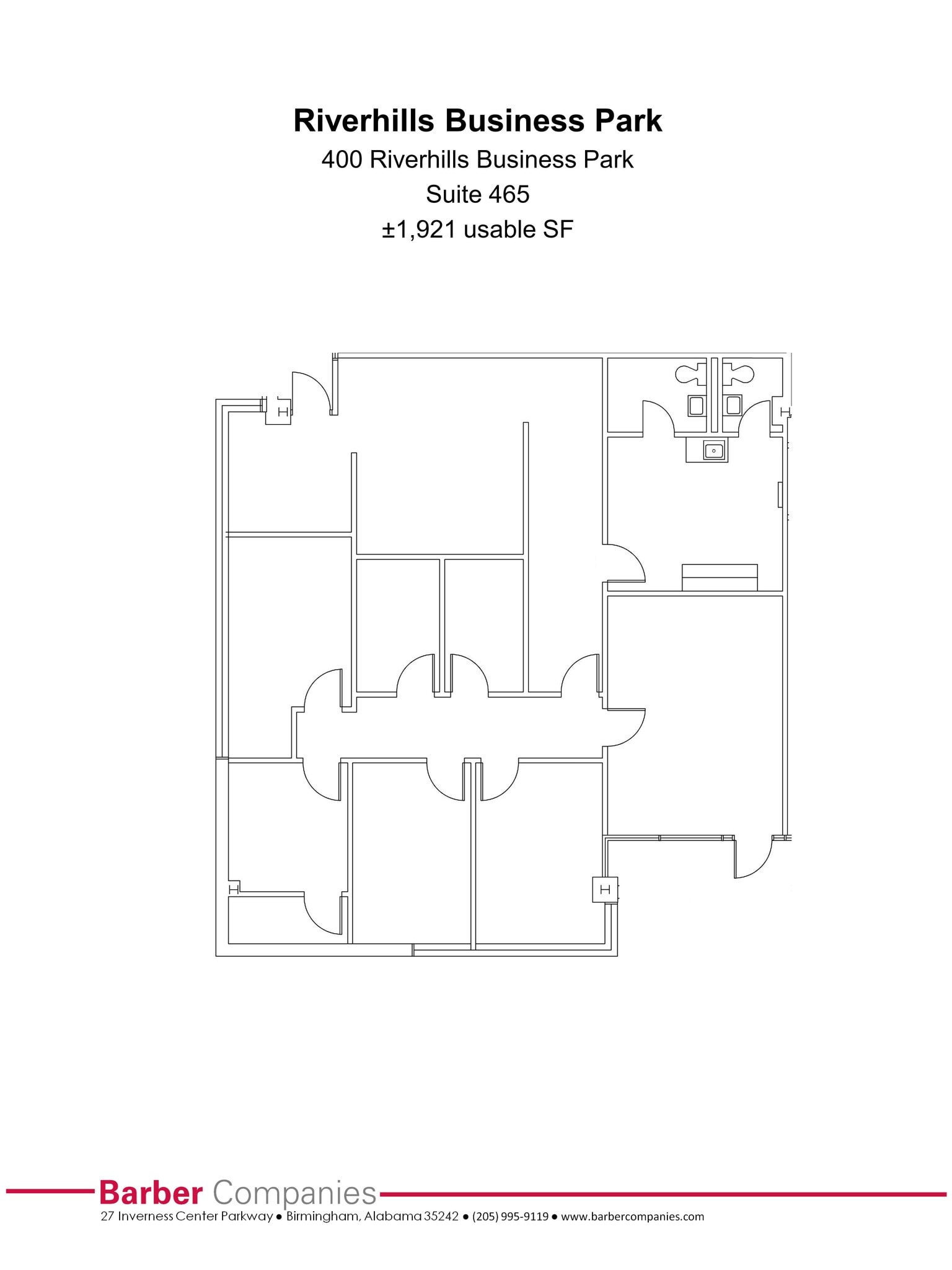 200 Riverhills Business Park, Birmingham, AL à louer Plan de site– Image 1 sur 1