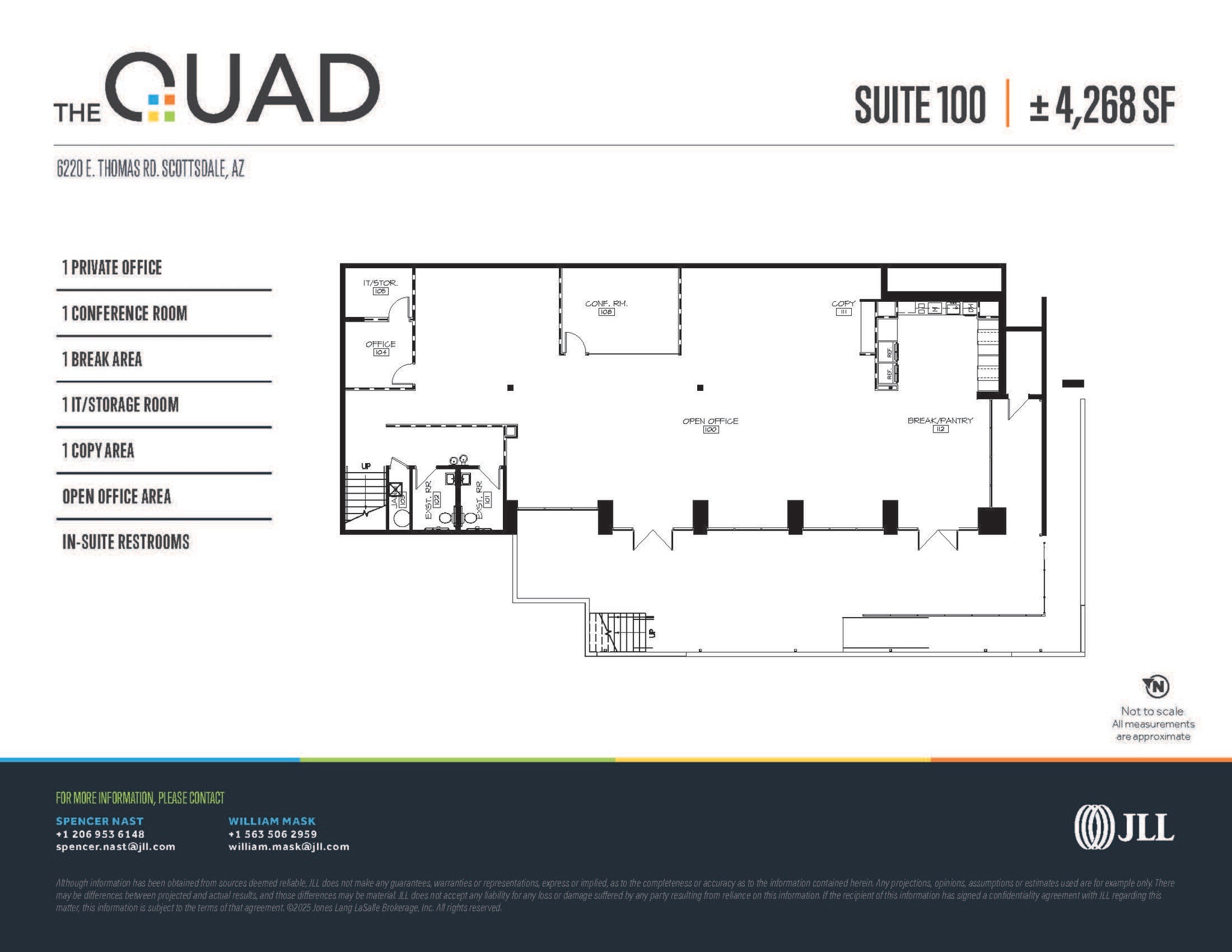 6320 E Thomas Rd, Scottsdale, AZ à louer Plan d’étage– Image 1 sur 1
