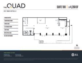 6320 E Thomas Rd, Scottsdale, AZ à louer Plan d’étage– Image 1 sur 1