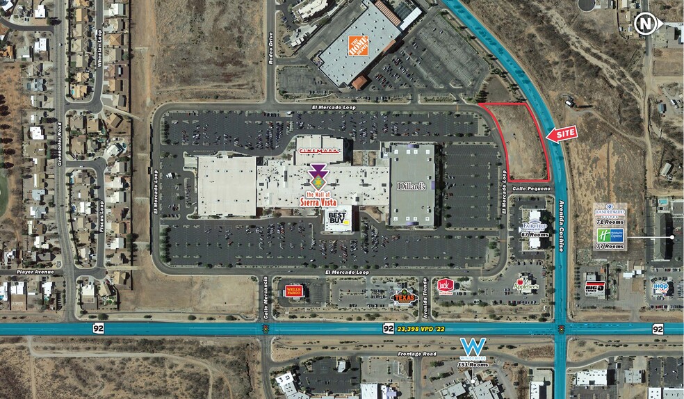 SWC State Route 92 & Avenida Cochise, Sierra Vista, AZ à louer - Photo de l’immeuble – Image 1 sur 1