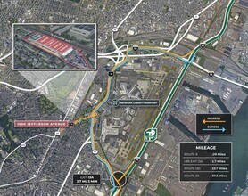 1000 Jefferson Ave, Elizabeth, NJ - Vue aérienne  vue de carte