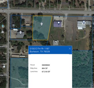 Plus de détails pour 5150 E FM 1187, Burleson, TX - Terrain à louer