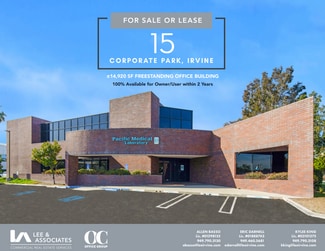 Plus de détails pour 15 Corporate Park, Irvine, CA - Bureau à vendre