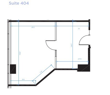 1819 Boul René-Lévesque O, Montréal, QC à louer Plan d’étage– Image 1 sur 1