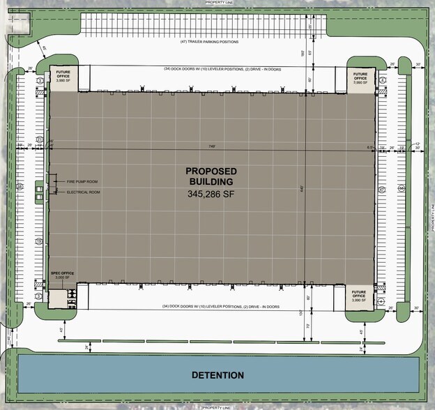 711 Rankin Rd, Houston, TX à vendre - Plan de site – Image 3 sur 3