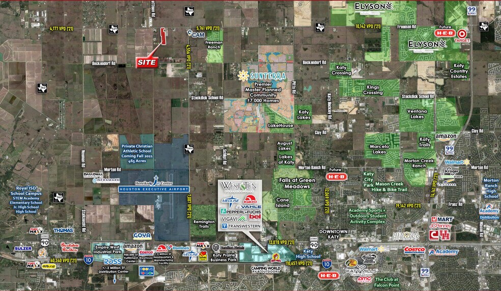 30621 FM 529 Rd, Brookshire, TX à vendre - Aérien – Image 2 sur 3
