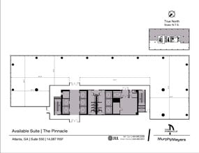 3455 Peachtree Rd NE, Atlanta, GA à louer Plan d’étage– Image 1 sur 1