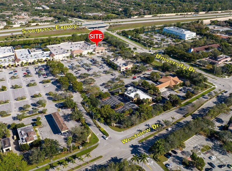 9525-9545 Westview Dr, Coral Springs, FL à louer - Aérien – Image 3 sur 10