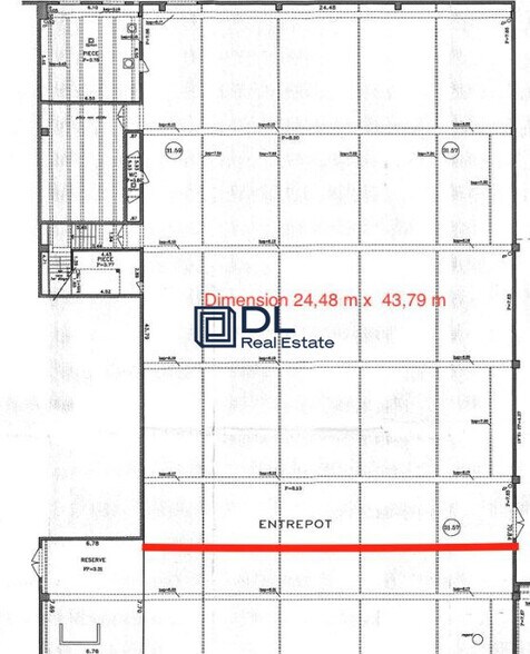 Industriel/Logistique dans Aulnay-sous-Bois à louer - Plan d’étage – Image 3 sur 3
