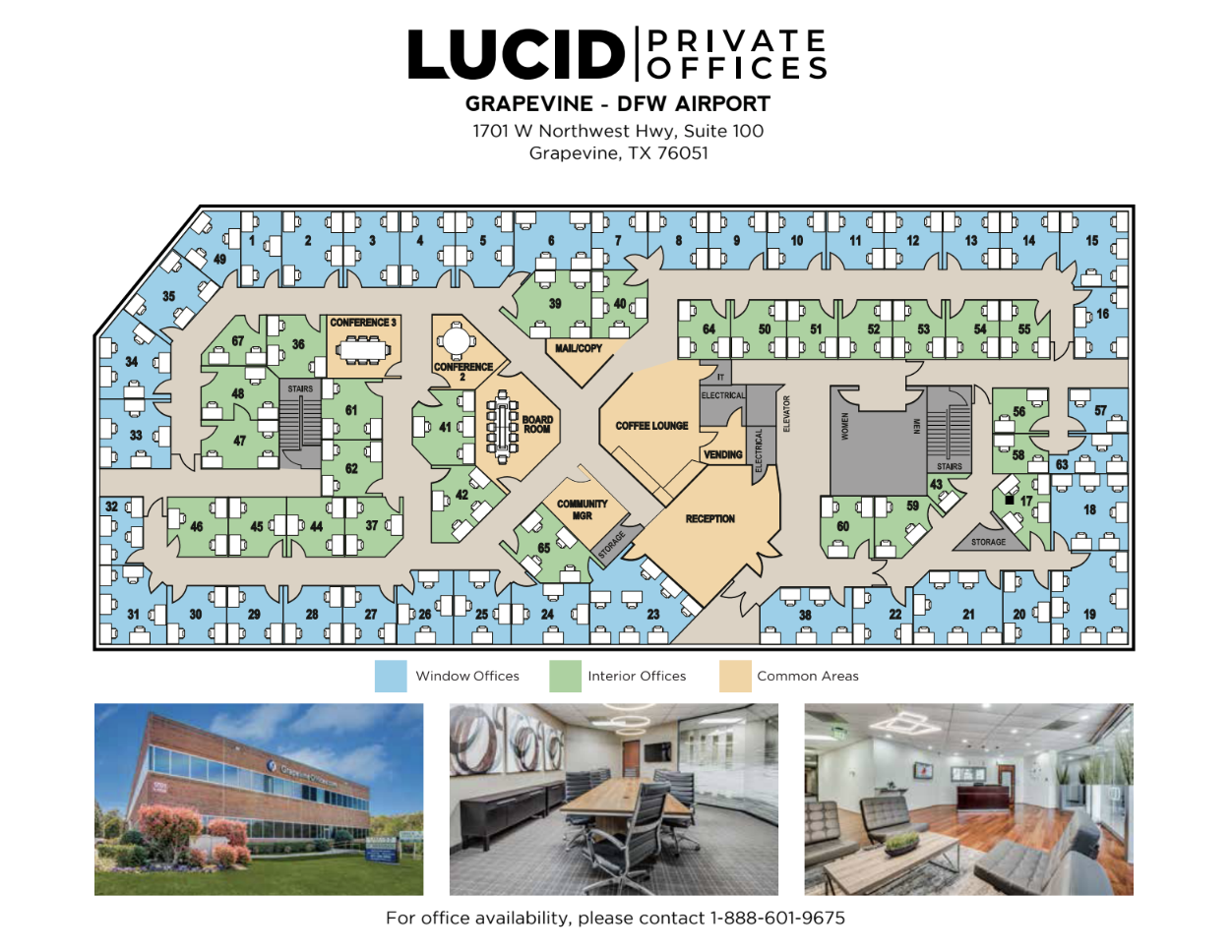 1701 W Northwest Hwy, Grapevine, TX à louer Plan d’étage– Image 1 sur 1
