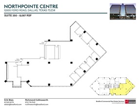 12005 Ford Rd, Dallas, TX à louer Plan d’étage– Image 2 sur 2