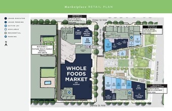 6900 Georgia Ave, Washington, DC à louer Plan de site– Image 1 sur 1