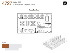 4747 Executive Dr, San Diego, CA à louer Plan d’étage– Image 2 sur 2