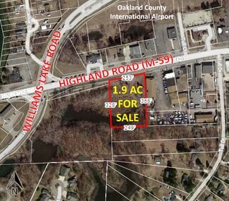 Plus de détails pour Highland Rd, Waterford, MI - Terrain à vendre