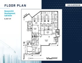940-948 Clopper Rd, Gaithersburg, MD à louer Plan d’étage– Image 1 sur 1