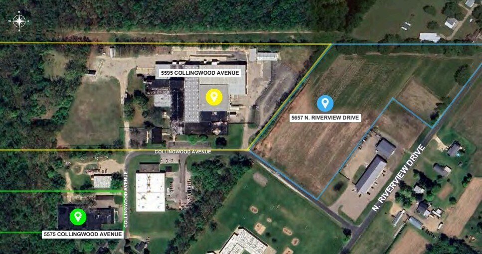 5595 Collingwood Ave, Kalamazoo, MI à louer - Plan de site – Image 3 sur 18