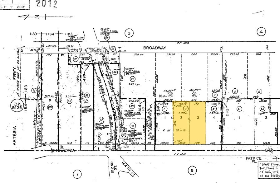 17908 S Figueroa St, Gardena, CA à louer - Plan cadastral – Image 2 sur 6