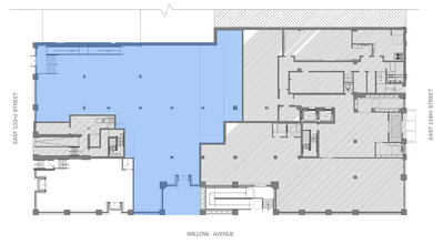 750 E 134th St, Bronx, NY à louer Plan d’étage– Image 2 sur 3