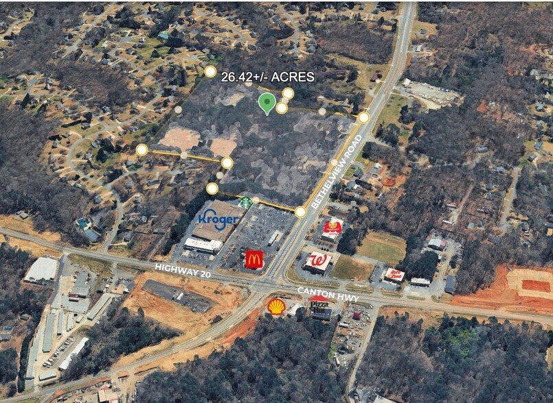 26.42 +/- Acres on Bethelview Road portefeuille de 2 biens à vendre sur LoopNet.fr - Photo principale – Image 1 sur 3