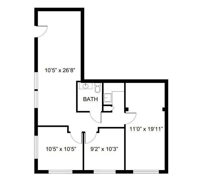 1829 E Franklin St, Chapel Hill, NC à louer Plan d’étage– Image 1 sur 1