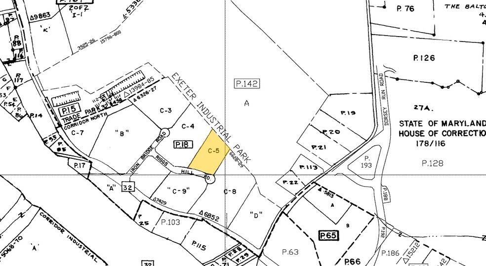 10621 Riggs Hill Rd, Jessup, MD à louer - Plan cadastral – Image 2 sur 6