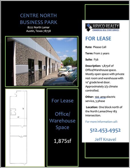 8204 N Lamar Blvd, Austin, TX à louer - Photo de l’immeuble – Image 2 sur 3