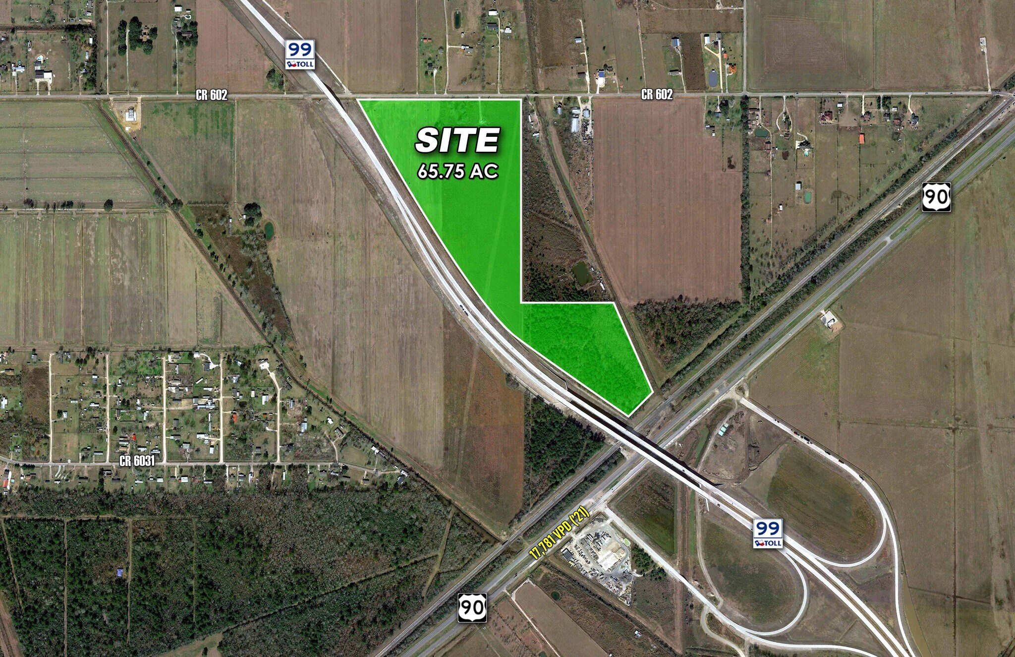 Grand Parkway, Dayton, TX à vendre Aérien– Image 1 sur 3