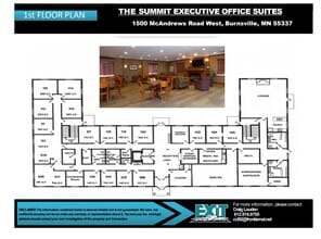 1500 McAndrews Rd W, Burnsville, MN à louer Plan d’étage– Image 1 sur 1