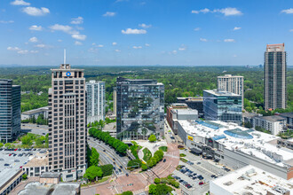 3438 Peachtree Rd NE, Atlanta, GA - VUE AÉRIENNE  vue de carte