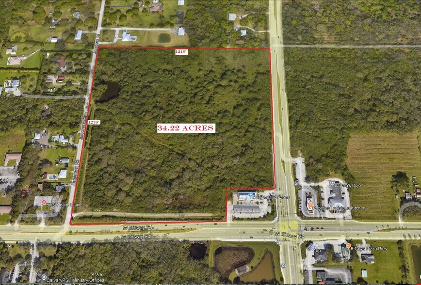 2550 W Midway Rd, Fort Pierce, FL à vendre - Photo de l’immeuble – Image 2 sur 6