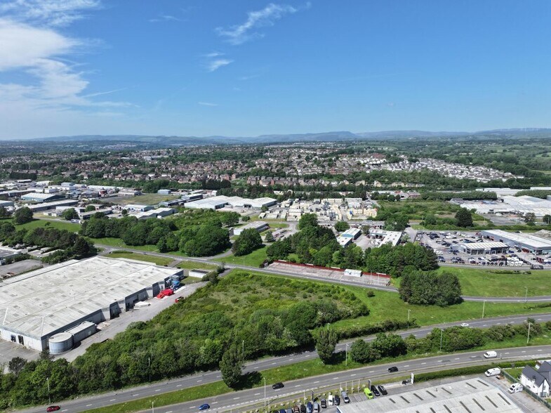 Kingsway, Bridgend à vendre - Aérien – Image 3 sur 4