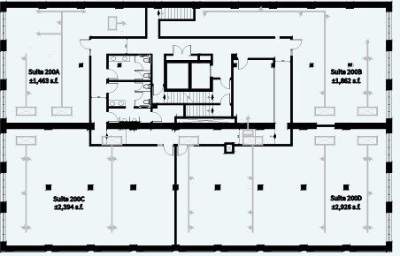 1071 Mainland St, Vancouver, BC à louer Plan d’étage– Image 1 sur 1